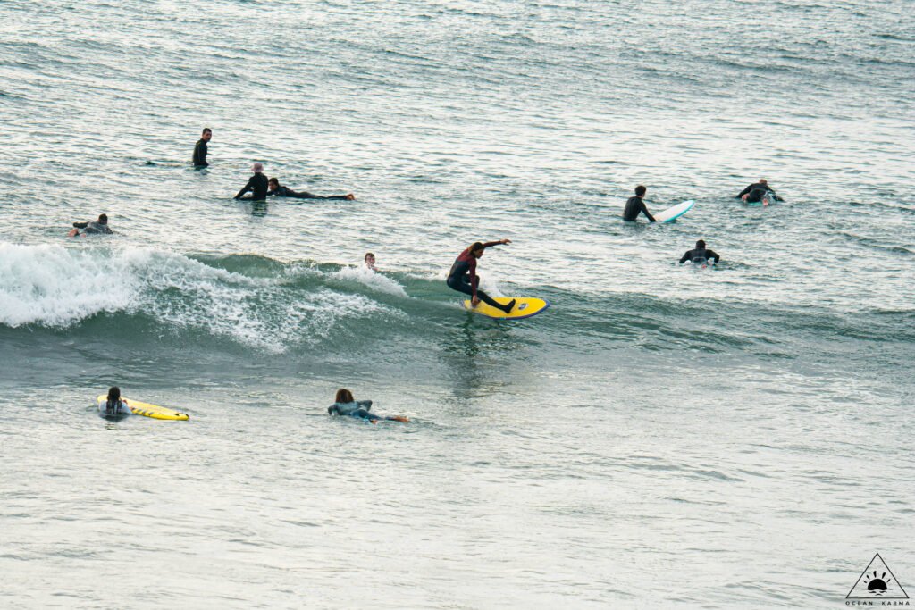 Zouhair surfing the best surf spot in Morocco